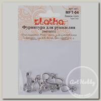'Zlatka' Замок-тогл MFT-04 10х21 мм 5 шт под бронзу