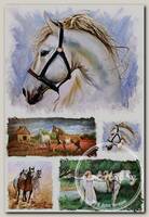 'Love2art' бумага рисовая KPR 32 x 22 см 0025 Лошади
