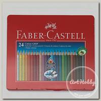'Faber Castell' Цветные карандаши GRIP 2001 24 цв. 24 шт. 112423