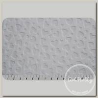 'PEPPY' Плюш EMBOSSED HEART 48 x 48 см 455 г/кв.м 100% полиэстер