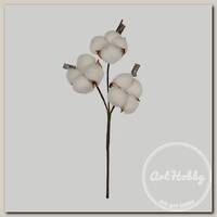 'Blumentag' CTW-05 Веточка декоративная 'хлопок' 1 шт. 33 см 01