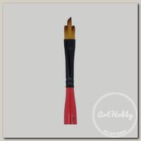 Кисть синтетика 'Mr.Painter' SHB-T-07 фигурная короткая ручка форма 'трезубец' №07