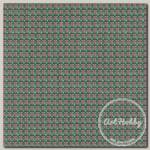 Ткань для пэчворка PEPPY БАБУШКИН СУНДУЧОК 50 x 55 см 140 г/кв.м ± 5 100% хлопок БС-21 клетка яр.зеленый/розовый