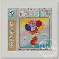 'Фабрика Фантазий' Аппликация из помпонов №2 'Лисичка' 101514