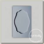 'Лоза' Заготовка для открытки тройная Фигурная 96 х 162 мм 1 шт. О36001 №2 белая матовая