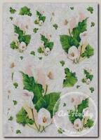 'Love2art' бумага рисовая IRP 32 x 45 см 0043 Каллы