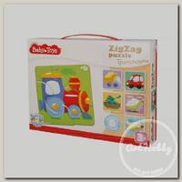 'Baby Toys' Пазлы 'Транспорт' макси ЗИГЗАГ 18 элемент. 02502