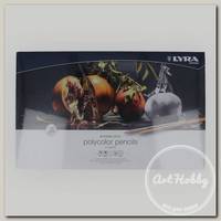 'LYRA' Набор цветных карандашей Rembrandt Polycolor 72 цв. L2001720