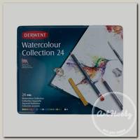 'Derwent' Набор для акварели Watercolour Collection заточенный 24 цв. 0700304