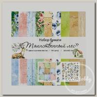 Бумага для скрапбукинга 'MoNa design' Набор бумаги №08 190 г/кв.м 30.5 x 30.5 см 11 л. 99726 'Таинственный лес'