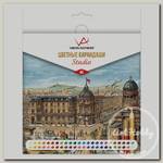 'VISTA-ARTISTA' Studio VACPS-48 Цветные карандаши набор заточенный 48 цв. .