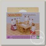 'Sylvanian Families' Набор 'Обеденный стол с 5-ю стульями' 4506