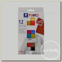 'FIMO' Leather-Effect полимерная глина комплект 25 г 12 цв. 8013 C12-2 'Кожаные цвета'