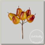 'Blumentag' VDD-19 Веточка декоративная 6 шт. 12 см 01 груша