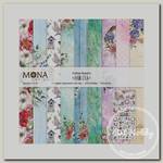 Бумага для скрапбукинга 'MoNa design' Набор бумаги №08 190 г/кв.м 30.5 x 30.5 см 11 л. 37018 'Наш сад'