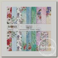Бумага для скрапбукинга 'MoNa design' Набор бумаги №08 190 г/кв.м 30.5 x 30.5 см 11 л. 37018 'Наш сад'