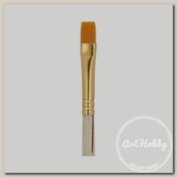 Кисть синтетика 'Mr.Painter' SBF 204-06 плоская короткая ручка №06
