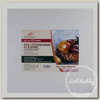 Холст грунтованный на картоне 'VISTA-ARTISTA' CPG-6060 100% хлопок 60 х 60 см 280 г/кв.м мелкозернистый
