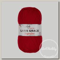 Пряжа из Троицка 'LANA GRACE Superfine' 75% акрил, 25% мериносовая шерсть 100 г 610 м