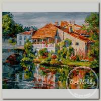 'Белоснежка' 464-ART Картина по номерам 50 х 40 см 'Франция. Аквитания' 464-ART