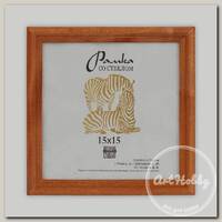 Рамка 'Зебра' РЗ-17 15 х 15 см дерев. со стеклом №1 бежевый