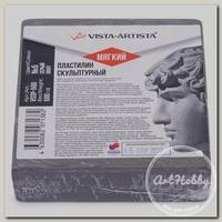 Пластилин скульптурный 'VISTA-ARTISTA' СКУЛЬПТАЛИН VSSP-500 Studio 0.5 кг №5 серый мягкий
