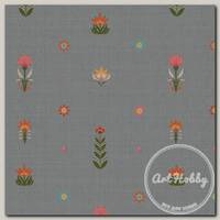 Ткань для пэчворка PEPPY ЛЕСНЫЕ ЖИТЕЛИ 50 x 55 см 146 г/кв.м ± 5 100% хлопок ЛЖ-09 серый
