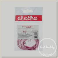 'Zlatka' Шнур 'комби' JF-02 45 см №134 розовый/под золото