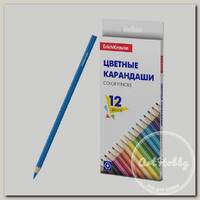'ErichKrause' Цветные карандаши шестигранные Basic заточенный 12 цв. 50529