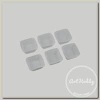 Форма силиконовая 'S-CHIEF' для пирожных SPC-0326 6.5 x 6.5 x 3.2 см 6 шт 'квадратная'