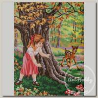 Канва/ткань с рисунком 'Grafitec' серия 6.000 40 см х 30 см 6.286 Я тебя найду
