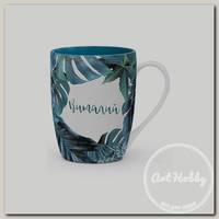 Посуда керамическая 'Be Happy' Кружка именная FLORA 300 мл 15 х 10.8 х 10 см Виталий 29