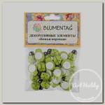 'Blumentag' WLBF-03 Декоративные элементы 24 шт. 2.5 см 'Божья коровка'/зеленый