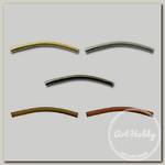 'Zlatka' Трубочка металлическая DC-061/10 20 мм 10 шт №05 под медь