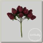 'Blumentag' VDD-24 Веточка декоративная 12 шт. 10 см 01 ежевика