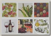 'Love2art' Салфетки бумажные ассорти SDP №0221-10 33 x 33 6 шт. 'Вкусы Италии'