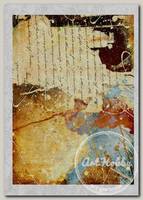'Love2art' бумага рисовая IRP 32 x 45 см 0107 Письмена