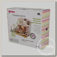 Интерьер в миниатюре 'Hobby Day' DIY Mini House 'Розовая мечта ' 19x16x17,5 см M033 1/43