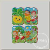 'Vladi Toys' Мягкие пазлы Baby puzzle 5 элемент. VT1106-63 'Репка'