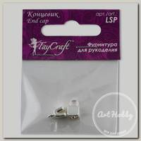 'FAYCRAFT' Концевик LSP 8.5 х 5.3 мм 2 шт. под белый родий