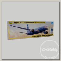 'ZVEZDA' 7021 Модель сборная Пассажирский авиалайнер Боинг 787-9 «Дримлайнер» 7021 1/144