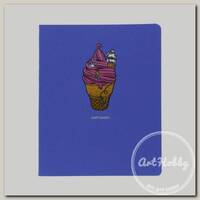 'Listoff' ТКФ487925 Тетрадь A5 48 л. на скрепке клетка 'TOTAL BLUE. My summer'