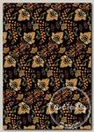 Ткань для пэчворка PEPPY РУССКИЕ ТРАДИЦИИ 50 x 55 см 110 г/кв.м ± 5 100% хлопок РТ-12 черный