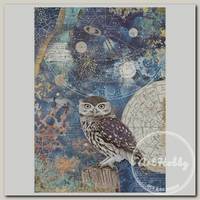 'Stamperia' Бумага рисовая DFSA4389 21 x 29.7 см Cosmos owl / Космос совы