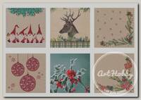 'Love2art' Салфетки бумажные ассорти SDP №0721-17 33 x 33 6 шт. 'Праздник в стиле ретро'