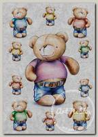 'Love2art' бумага рисовая IRP 32 x 45 см 0006 Медведь