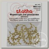 'Zlatka' Коннектор MFC-02 26 х 28 мм 10 шт под бронзу