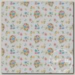 Ткань для пэчворка PEPPY НЕЖНАЯ ИСТОРИЯ 50 x 55 см 146 г/кв.м ± 5 100% хлопок НИ-07 белый