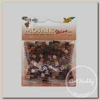 'Folia' Мозаика 'Мраморная' 5 x 5 мм 700 шт. оттенки коричневого 62104