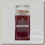 Иглы для шитья ручные 'Micron' KSM-100 набор 20 шт. в блистере 3/9